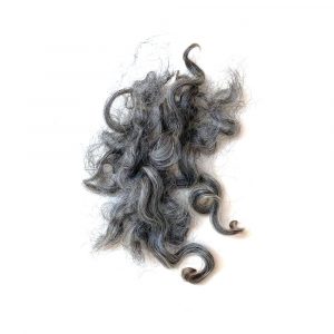 Gotland schaap wolkrullen kleur grijs 10 g